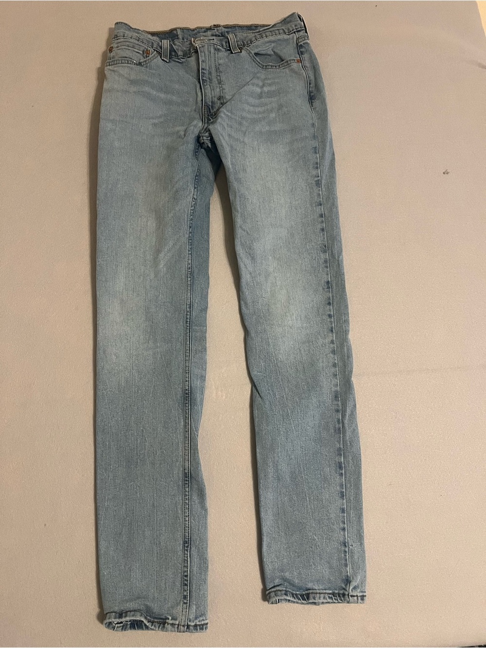 Levi's Light Blue Straight Jeans